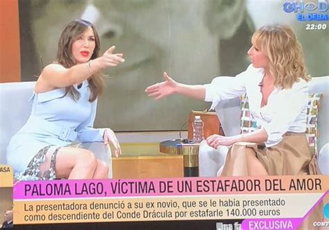 paloma lago y emma garcia|Paloma Lago responde tajante a su polémica entrevista con。